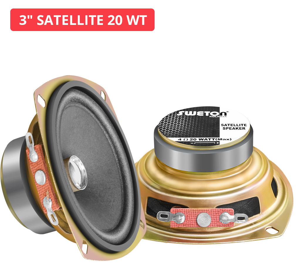 3" SATELLITE 20 WT