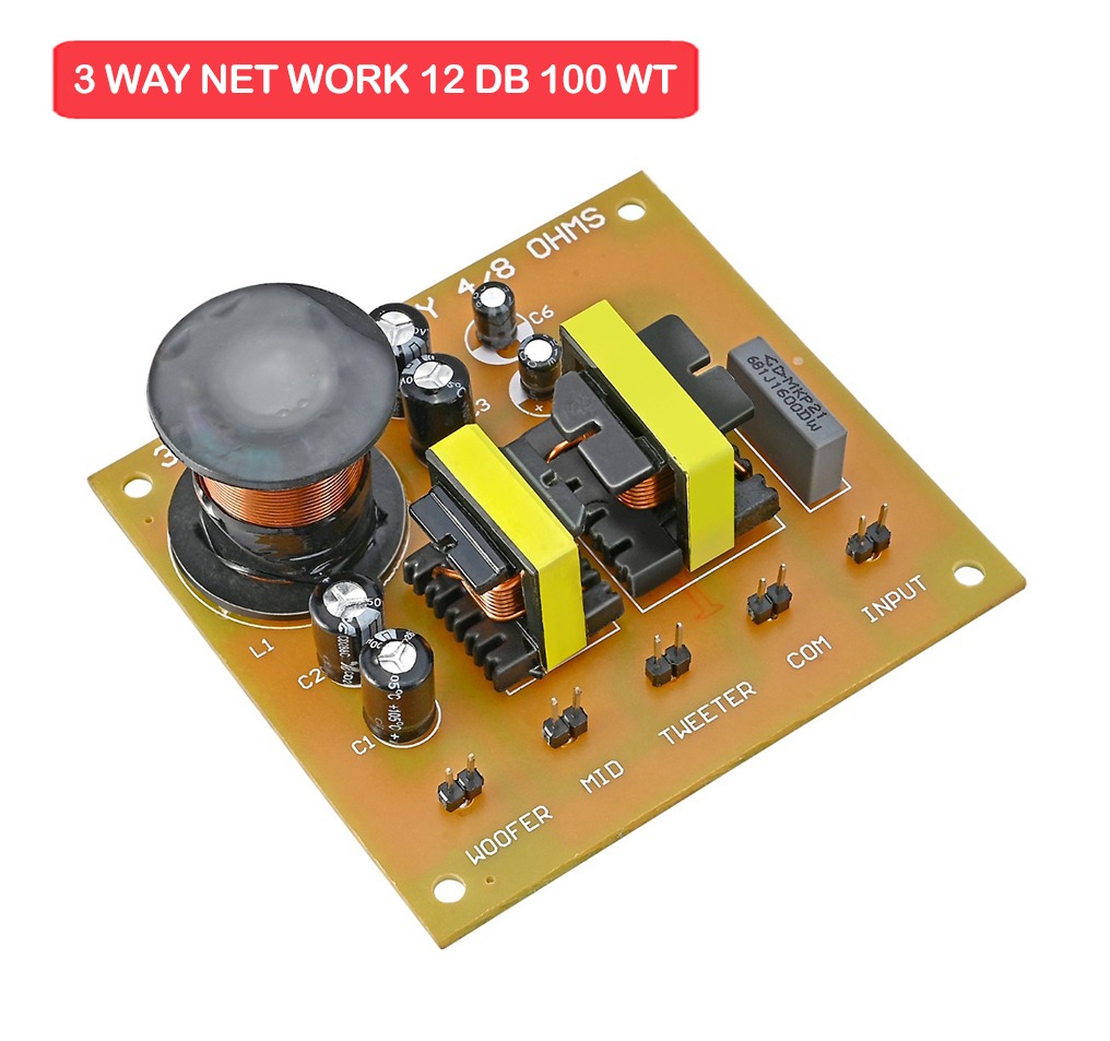 3 WAY NETWORK 12 dB 100 WT