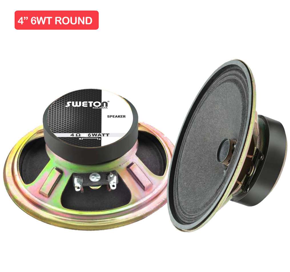 SPEAKER 4” 6 WT - TAPE
