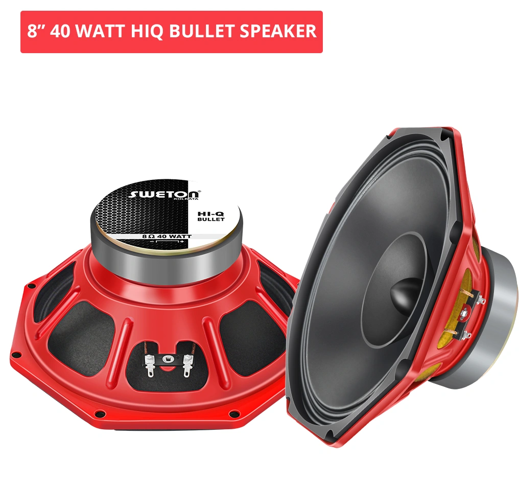 8" 40 Watt HiQ Bullet
